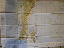 Map Tactical Pulpit Chart Tpc K-9C Thailand 1983