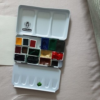 Aquarellkasten Schmincke 15 Farben s.Beschreib Schmincke Horadam/White nights