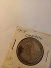 1918 Canada 50 Cents Silver Coin Half Dollar Canadian