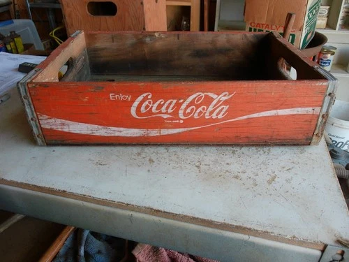 Vintage Wood Coke Crate 12" x 18" x 4 1/2"  Lot 26-13-A