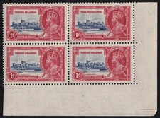 Virgin Islands | 1935 | SG 103L | 1d Deep-blue and scarlet | Fine MNH