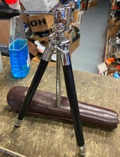 Vtg Japan Tripod 35mm Camera Photography Extendable Case