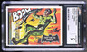 1966 Topps Batman Black Bat Trap for the Riddler #45 - CGC 5