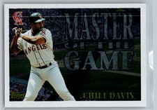 #MG10 Chili Davis 1996 Topps Master of the Game California Angels
