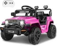 12V Kids Ride on Car Electric SUV Battery Power Wheel Jeep w/Remote Control LED