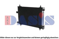 AKS Dasis Kondensator Klimaanlage 162013N FüR 407 C6 C5 CitroËN Peugeot SW Hdi 3