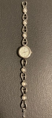Vintage Mathey Tissot Women s Watch 7'' Long. Silver Color Needs New Battery