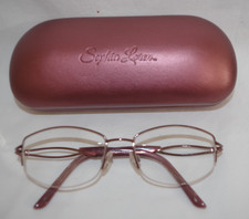 L2 Sophia Loren Zyloware M210 Eyeglasses Frame 52017 Pink Zyloware 118 135 Case