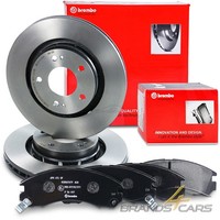 Brembo Coated Bremsscheiben Ø294 BelÜFtet+BelÄGe Vorne FÜR Citroen C-CROSSER