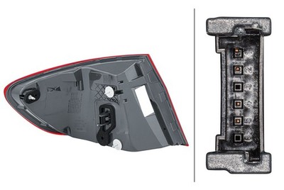 HELLA Combination Rearlight - 2SD010234-101