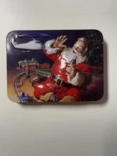 Coca-Cola Collectible Santa Claus Tin Two Decks of Playing Cards (cards Sealed)