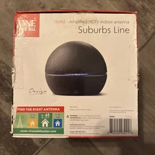 16662 Suburbs Line Amplified HDTV Indoor Antenna /Open box