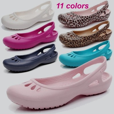 Damen leichte Clog Sandalen Anti-Rutsch Krankenschwester Garten Strand Gummi Schuhe