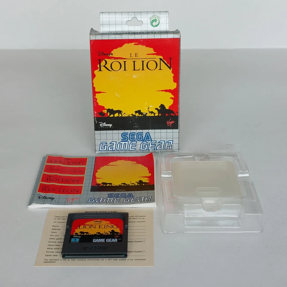 Le Roi Lion - Jeu Sega Game Gear - Complet - Photo 1/4