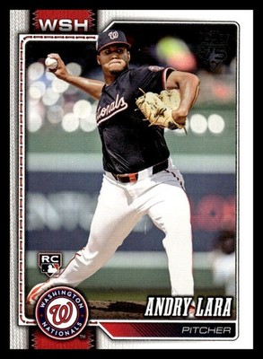 2026 Topps Series 1 36	Andry Lara	Washington Nationals