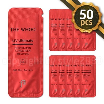 The History of Whoo UV Ultimate Red Vitamin Sunscreen 1ml x 50 Stück K-Beauty