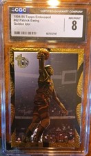 1994-95 Topps Embossed - Patrick Ewing #62 Golden Idol