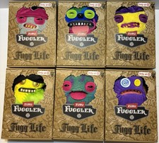 Zuru Fuggler Fugg Life LIMITED EDITION Complete Set of 6 Funny Ugly Monsters
