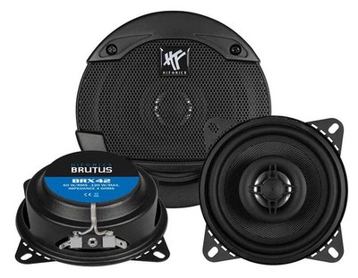 Hifonics BRX42 10 cm 2-Way Coaxial Speakers 60 WRMS @ 4 Ohm Pair