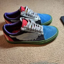 Vans X Marvel Avengers Old Skool Shoes Men’s Size 9 Y2K Skater 