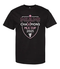 Miami MLS CUP 2025 Champions T-Shirt