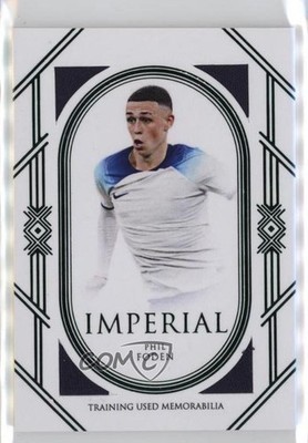 2023 Futera Unique World Football Imperial Relics Emerald 6/15 Phil Foden 13xi