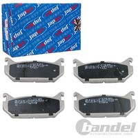 Japko BremsbelÄGe Satz Hinterachse Passend FÜR Ford USA Probe Mazda 626 MX-6