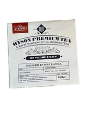 HYSON PREMIUM BLACK TEA - 100 x Teabags 180g Box 0.09 per strip