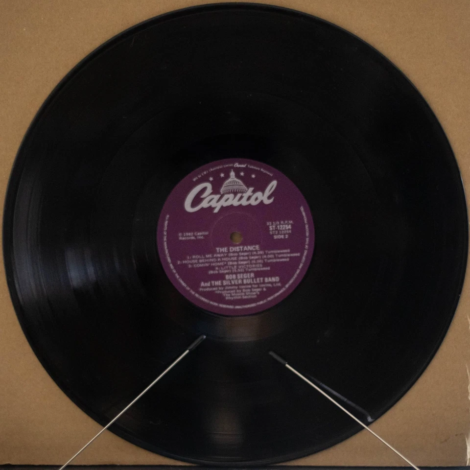 BOB SEGER - THE DISTANCE - Vinyl LP - Capitol - 1982 - VG FREE POSTAGE (3152) - Image 3 of 4