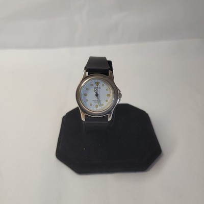 Lorus Quarzuhr 30mm - schwarzes Armband - neue Batterie