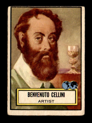 1952 Topps Look n See #86 Benvenuto Cellini VGEX X2059347
