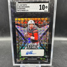 2022 Leaf Exotic Football Cards Checklist 14