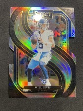 Will Levis - 2024 Select  Premier Silver Prizm Die-Cut #200 Titans