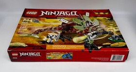 LEGO NINJAGO 2509 - Earth Dragon Defense - NIB Seals Intact - Rare - Box Wear