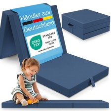 ELONEO Gästematratze Kinder faltbare Klappmatratze Gästebett 195 x 65 x 9 cm