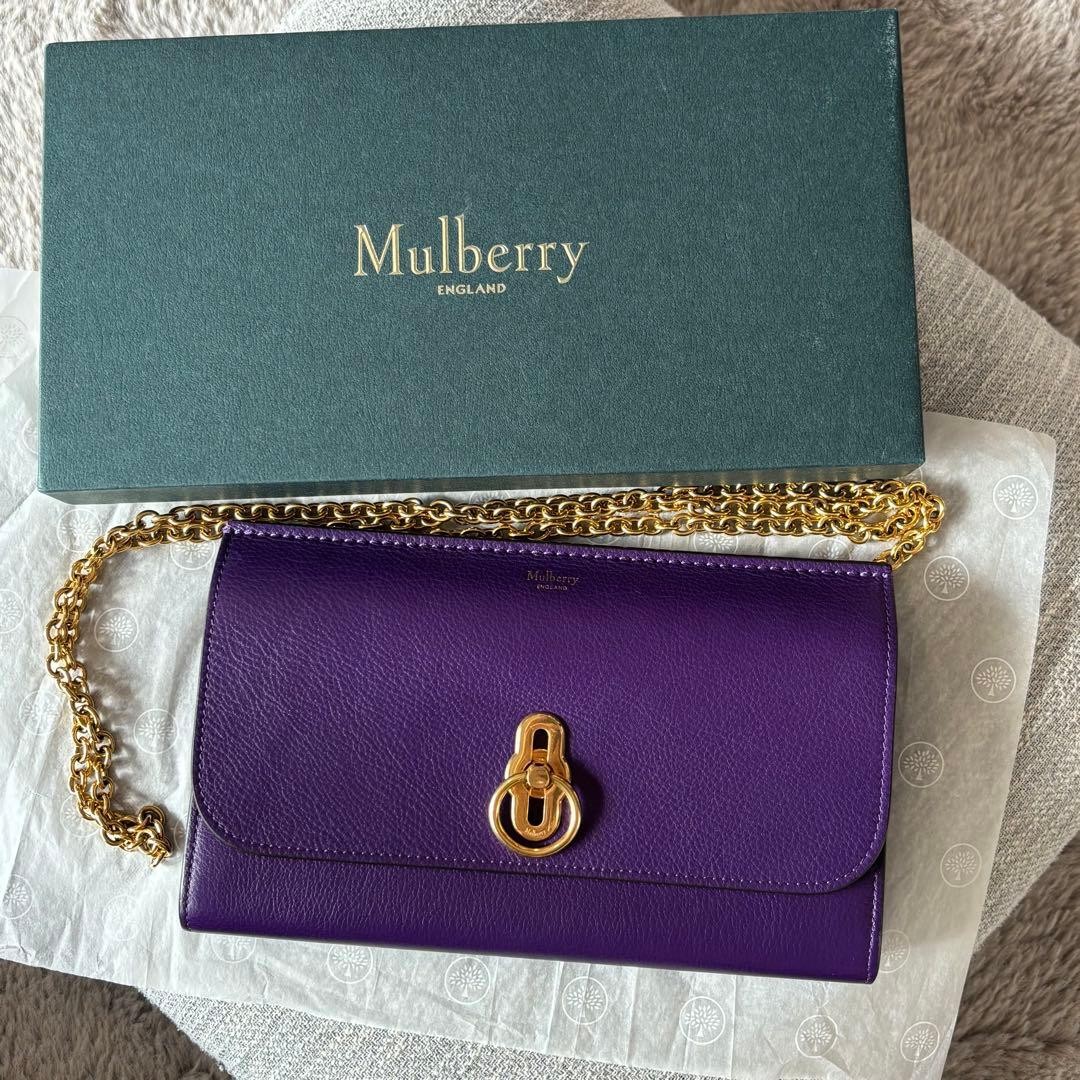 Mulberry Women Wallet Elegant Bag Clutch Stylish Limited Edition VHTF Designer C