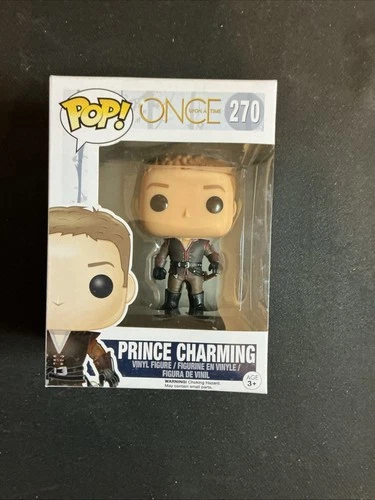 Funko Pop! Prince Charming Once Upon a Time #270 Vinyl Figure Box Unglued