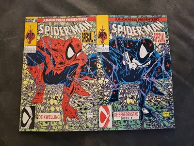 Junior Press Dutch Spider-Man (1990) #   1 & 5 Todd McFarlane 1990 KE 2