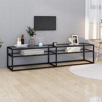 Tv-Schrank Aus Hartglas Transparent 180X40X40,5 Cm