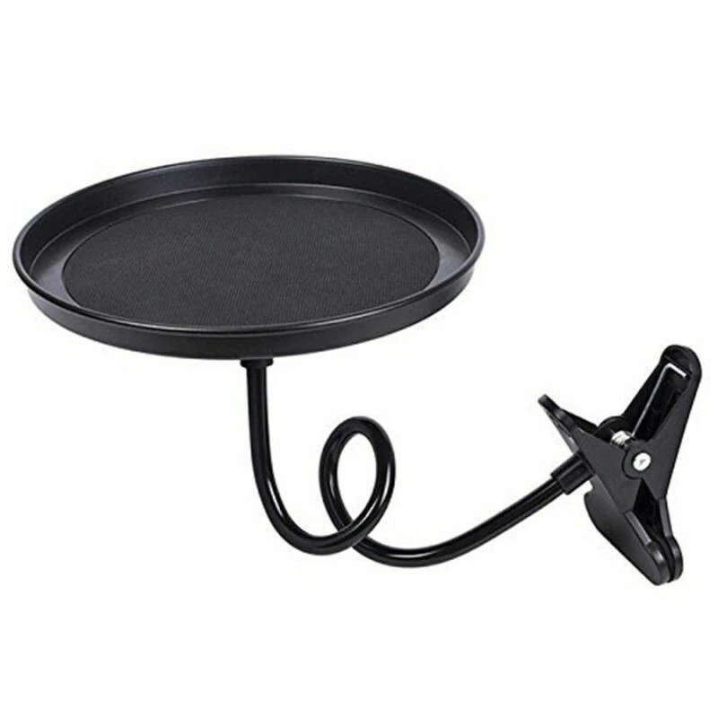 ABS Plastic Round Car Multifunction Tray Drink Holder/Dining Table Lock in Place - Image 2 of 4