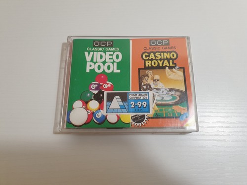 Video Pool & Ca$ino Royal Doppelpack - Prism Leisure - Sinclair ZX Spectrum 🟩🟢