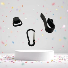 Bogg Bag Black Hooks and Key Holder 3 pcs Accessories Bagg Bag Charm Cup Hanger