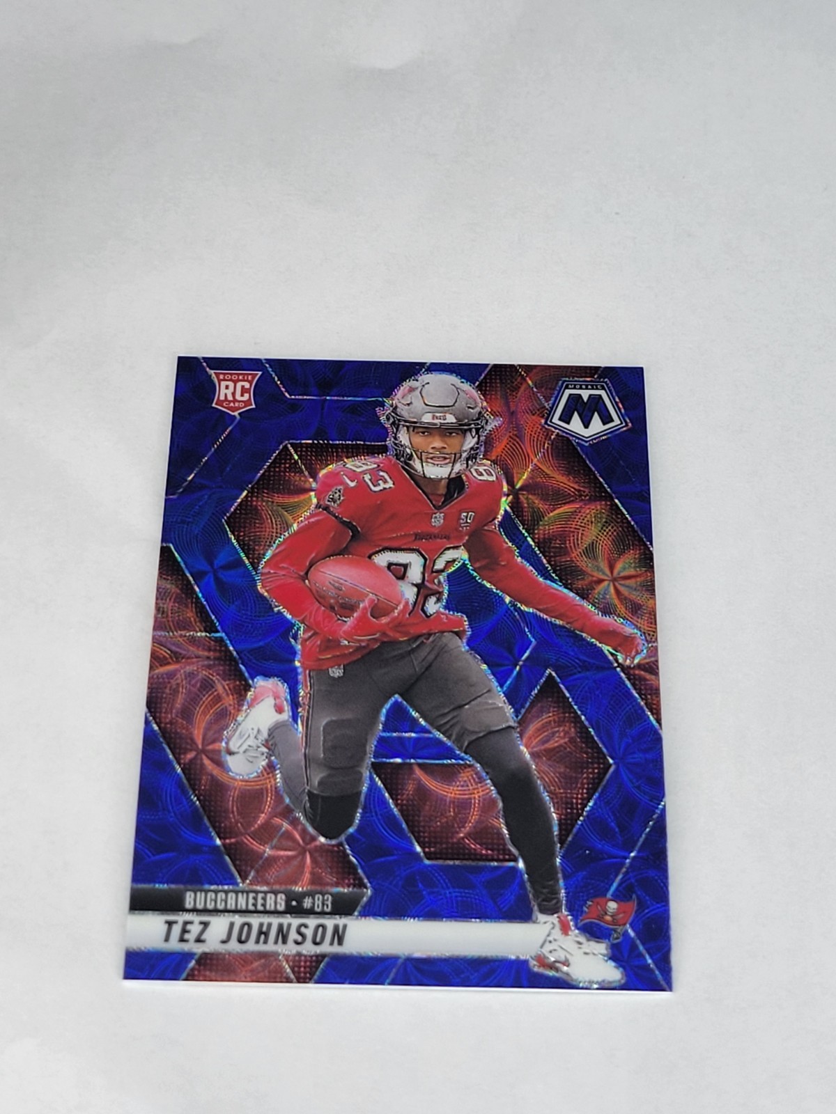 2025 Panini Mosaic #316 Tez Johnson Blue Scope