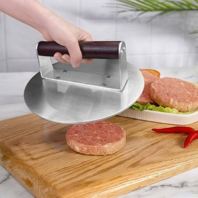 Burger Patty Press Stainless Steel Meat Patty Shaper Easy to Clean