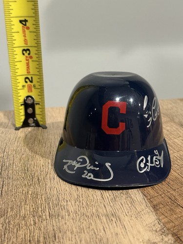 Cleveland Indians 2016 World Series Auto Mini Casco Rajai Davis, Coco Crisp - Foto 4 di 4