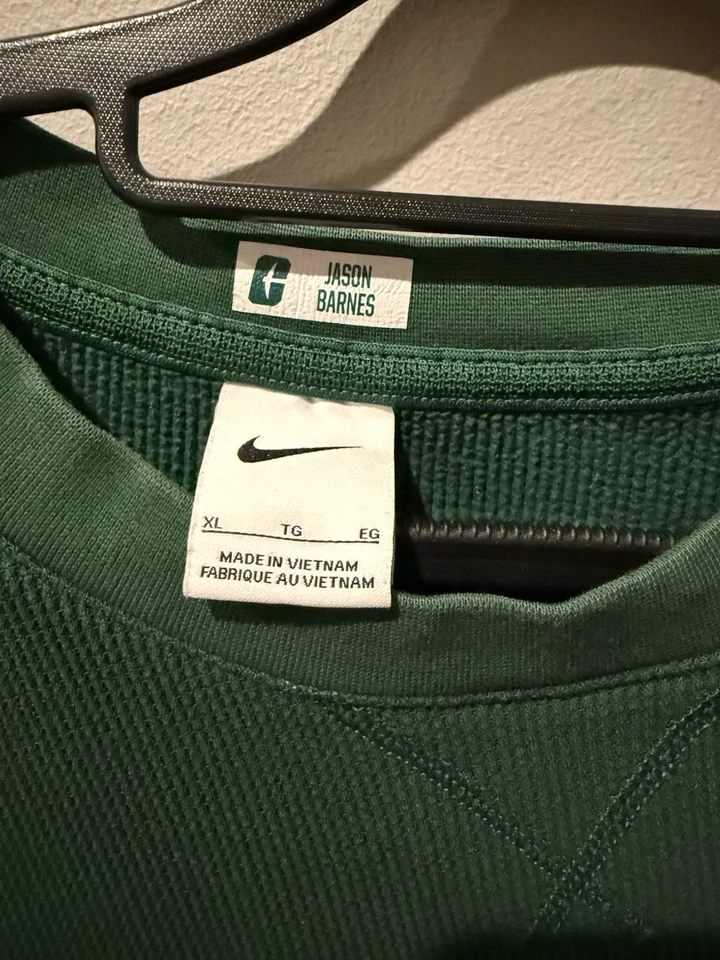Nike Charlotte 49ers Green Long Sleeve Crewneck XL - Image 2 of 3