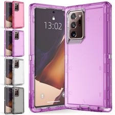 Shockproof Clear For Samsung Galaxy Note 20 Ultra Case Rugged 3in1 Layers Cover