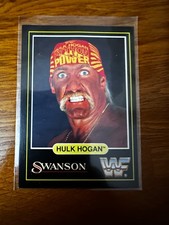 WWF Hulk Hogan 1991 Swanson Trading Card  