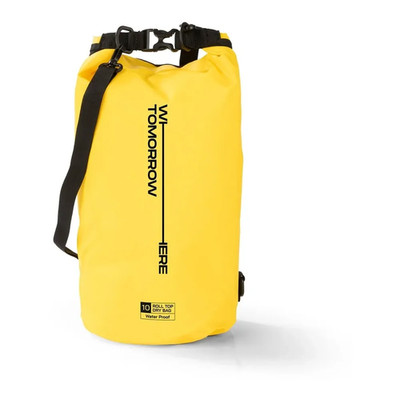 DoYourOutdoor Where Tomorrow Dry Bag Tasche 10L gelb | Wasserdichter Rucksa...