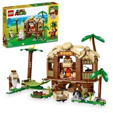 LEGO Super Mario Donkey Kong’s Tree House Expansion Set, Buildable Game with 2